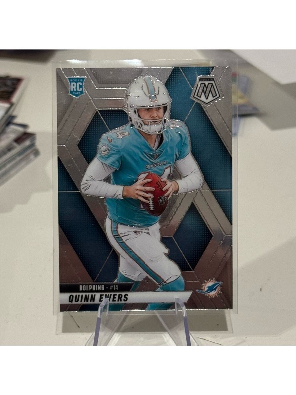 2025 Quinn Ewers Panini Mosaic Rookie Card